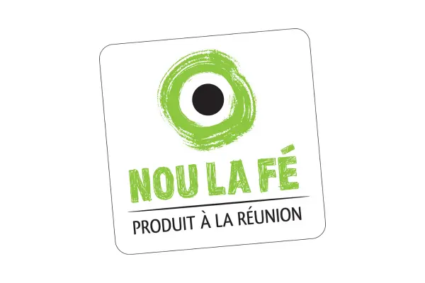 Logo Nou la Fé, produit à La Réunion