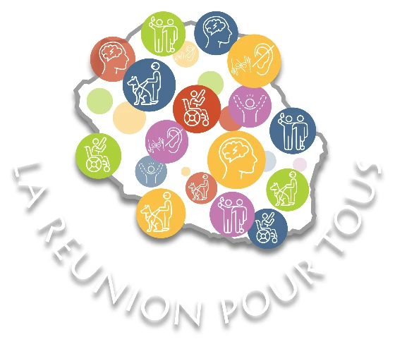 Logo La Réunion pour Tous, plateforme d'inclusion et de tourisme accessible à La Réunion