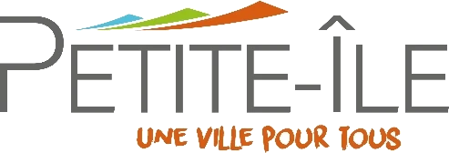 Logo officiel de la ville de Petite-Île (La Réunion), signature « Une ville pour tous »