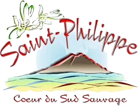 Logo officiel de la ville de Saint-Philippe (La Réunion), signature « Cœur du Sud Sauvage »
