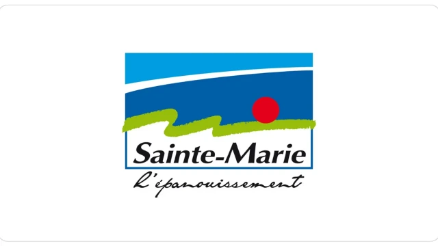 Logo officiel de la ville de Sainte-Marie (La Réunion)
