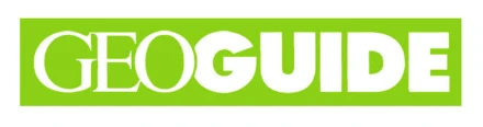 Logo du GEOguide, collection de guides culturels et illustrés sur La Réunion
