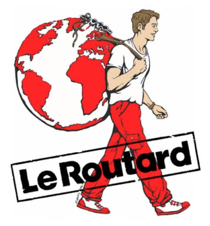 Logo du Guide du Routard, collection de guides de voyage couvrant La Réunion