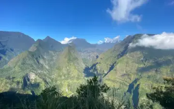 Cirque de Mafate vu depuis le belvédère de Cap Noir